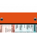 WhiteCoat Clipboard® Trifold - Orange Occupational Therapy Edition